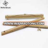 China Factory Sale FSC Canada Oak Wood B0 Poster Frame With Screw For Restaurant