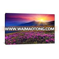 Competitive Price Sunrise Landscape Cheap Canvas Prints Art with Frame